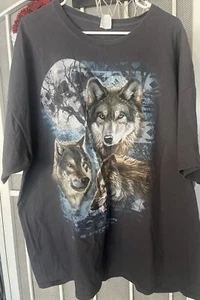 Vintage Wolf T Shirt 3XL - Picture 1 of 3