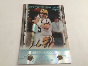 2008 Playoff Prestige Draft Picks #177 Matt Flynn Rc Auto /250 LSU - Picture 1 of 2