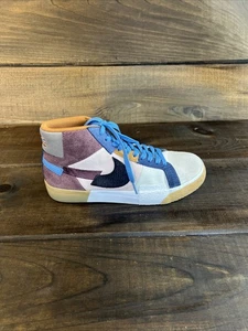 Nike SB Zoom Blazer Mid Mosaik Braun Dunkelwein Turnschuhe Schuhe Herren Größe 7 - Bild 1 von 10