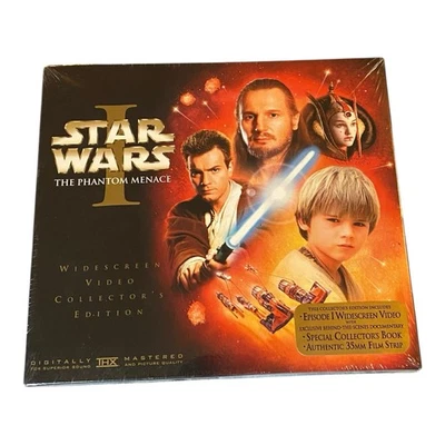 Star Wars Episode I Phantom Menace VHS 2000 Widescreen Collector's Edition NEW - Image 1 of 4