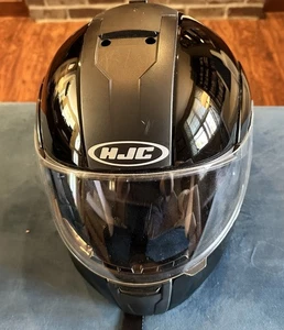 HJC IS-MAX BT Motorcycle Helmet Med Black w/Bag  and scala rider system. - Picture 1 of 11