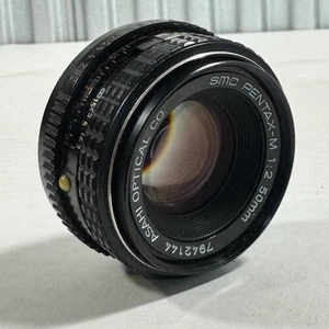 Asahi SMC Pentax M 50mm f/1.7 Manual Lens for K Mount From JAPAN - Picture 1 of 6