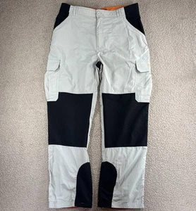 Craghoppers Pantalone Uomo Taglia 36" R Beige Nero Orso Grylls Escursionismo Doppio Ginocchio - Foto 1 di 13