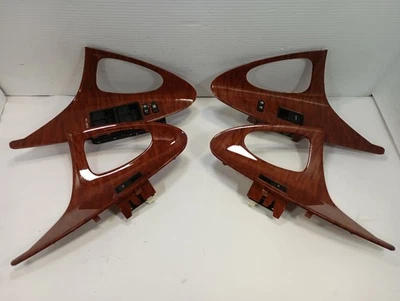 2011 Toyota Camry Woodgrain Trim Front Rear Door Power Window Switches11748645 - Image 1 of 4