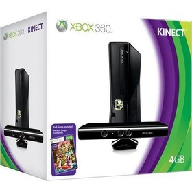 Microsoft Xbox 360 S 1439 Kinect Console HDMI Controller Bundle