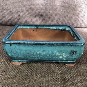 Bonsai Pot by Woodlands Ceramics 6 X 4 Inches - Picture 1 of 8