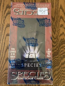 1995 Species Original 1st Movie Sci-Fi Trading Cards Box Factory Sealed 36 Packs - Bild 1 von 9