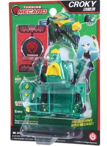 Turning Mecard Compact Series : CROKY  Transformable Robot Car Toy Figure - Picture 1 of 4