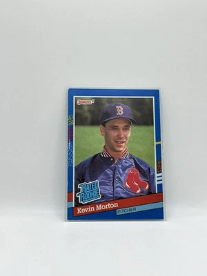 1991 Donruss Baseball #37 Kevin Morton Rated Rookie Boston Red Sox - Image 1 of 2