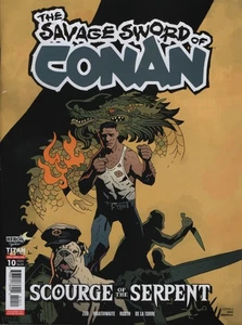SAVAGE SWORD OF CONAN #10 COVER A MIKE MIGNOLA VF/NM TITAN HOHC 2025 - Imagen 1 de 1