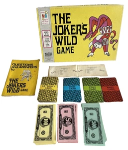 Vintage 1973 Milton Bradley Joker's Wild Game Complete VGC Based on TV Show - Picture 1 of 9