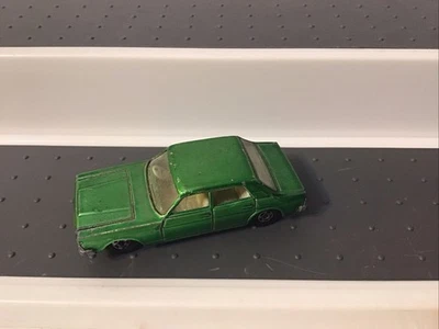 Matchbox Lesney Superfast No 53 Ford Zodiac Mk IV Toy Car Metallic Green - Image 1 of 4