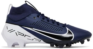 Size 10-Nike Vapor Edge Pro 360 2 Football Cleats Navy/White (DA5456-401) - Picture 1 of 6