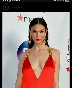 Schiaparelli Inspired Red Evil Eye Anatomy Dress And Necklace L - Picture 1 of 23