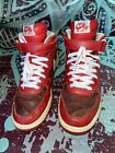 Nike Air Force 1 Mid Red / White 315123-600 Sz 10. 04/03/10
