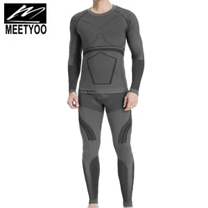 MEETYOO Thermal Underwear Men’s Heavy Weight Long Johns Base Layer Fleece Lined - Picture 1 of 11