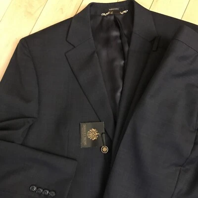 Traje Donald J. Trump Signature Collection Azul Oscuro/Negro 42 S 36 W Minorista $525 Foto 1 de 4