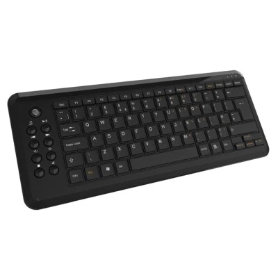 CIT Premium Mini Keyboard USB Wired M-Media Slim UK Layout Desktop PC Laptop Mac - Image 1 of 4