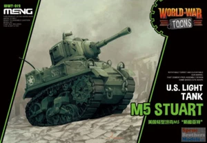 MNGWWT012 Meng World War Toons - US Light Tank M5 Stuart - Picture 1 of 2