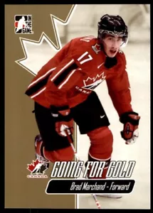 2007 ITG Going For Gold World Juniors #15 Brad Marchand PRE-ROOKIE Boston Bruins - Picture 1 of 3