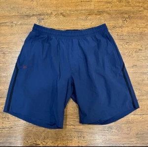 Rhone Blue Versatility Lined Performance Gym Workout Running 9" Shorts Men's LRG - Picture 1 of 9