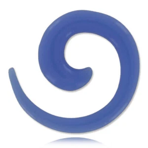 Élargisseur spirale acrylique bleu clair - Imagen 1 de 1