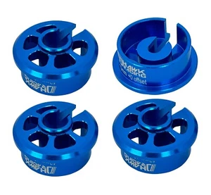 Molle ammortizzatori Dhawk alluminio 13mm +0mm offset per team associato RC10B6.4 - Foto 1 di 1