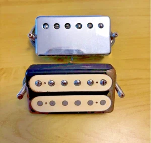 Set pickup Humbucker Maxon U1000 1975 / Greco Les Paul - Foto 1 di 4
