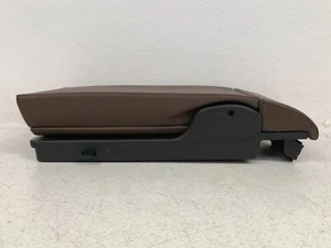 ⭐2015-2020 AUDI A3 REAR SEAT CENTER ARM REST CONSOLE LEATHER BROWN OEM LOT2297 - Picture 1 of 10