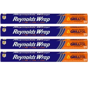 37.5 Sq. Ft. Grilling Aluminum Foil (4-Pack) - Picture 1 of 12