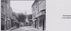 2004  --  SAINT CHAMAS   LA RUE GAMBETTA  AVANT GUERRE   3E204 - Picture 1 of 1