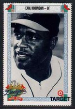 1990 Target Dodgers Earl Robinson #674 Brooklyn Dodgers