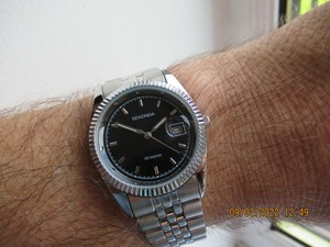 Sekonda Men's 24-Hour Dial Polished 