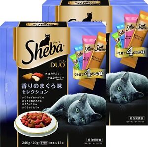 Sheba Cat Food DUO 20g × 12P 2Pack Japan import NEW