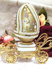 Luxury WEdding Gift for daughter in law Fabrege egg Fabergé Faberge Music 24k HM