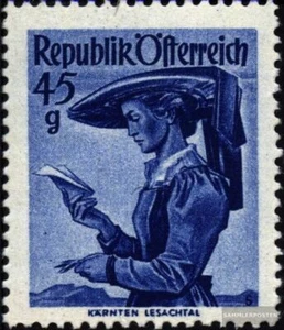 Austria 903 nuevo con goma original 1948 trajes regionales - Imagen 1 de 1