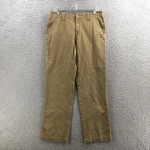 Weatherproof Chino Pants Mens 34x32 (actual 34x30.5) Beige Cotton Mid Rise Zip - Picture 1 of 17