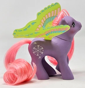 Vintage My Little Pony - Baby Windy Wing Flurry - G1 1988 - Farfalla - Foto 1 di 8