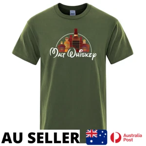 Malt Whiskey T-Shirt Funny Walt Disney Parody Whisky - AU Stock - Bild 1 von 14
