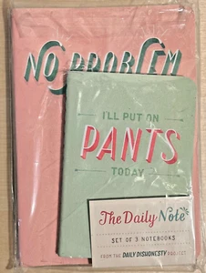 Daily Dishonesty Project: The Daily Note 3 Notebooks Lined/Graph/Blank Journal - Picture 1 of 3