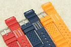 ND Limits Silicone XL Rubber Divers Watch Strap Fits Seiko Citizen 18-24mm Tool