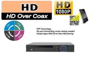 DVR CVR independiente HD-CVI Tribrid 4 canales para cámaras IP CVI analógicas - Imagen 1 de 4