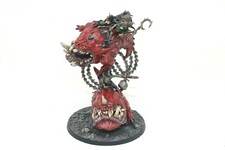 Warhammer Orcs and Goblins Loonboss On Mangler Squig Well Painted