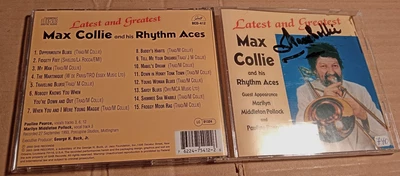 Max Collie And His Rhythm Aces – Latest And Greatest mit Autogramm  CD (JG2898) - Bild 1 von 2