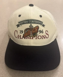 Seattle Sonics Mütze Vintage 1996 Snapback 90er Supersonics Western Conference Champion - Bild 1 von 5