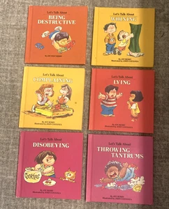 Vtg Joy Berry Let’s Talk About Series Lot of 6 HC Books Grolier 1982 Children - Picture 1 of 9