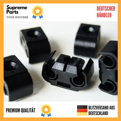 10x Bremsleitungshalter doppelt Leitung 5mm Halter bremsleitung für Audi Seat VW - Bild 1 von 4