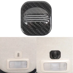 Real Carbon Fiber Microphone Cover Trim For Fiat 500 Abarth 595 695 2021-2023 - Picture 1 of 14