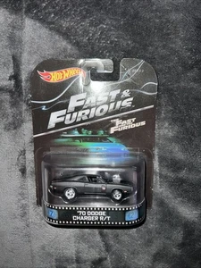 HOT WHEELS 2014 RETRO ENTERTAINMENT FAST & FURIOUS ’70 DODGE CHARGER R/T Crease! - Picture 1 of 13