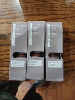Revlon Illuminance Serum Tint Color: Soft Nutmeg 601  Size 0.94 oz Lot Of (3) - Image 1 of 3